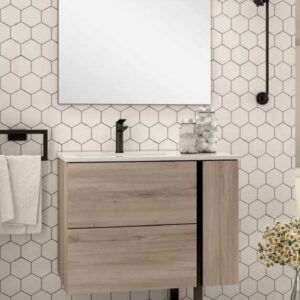 MEUBLE DE SALLE DE BAIN BLACK ONIX