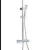 COLONNE DE DOUCHE MITIGEUR TUBE CHROME CARRE – Image 4