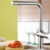 MITIGEUR D'EVIER METROPOL L CHROME – Image 2