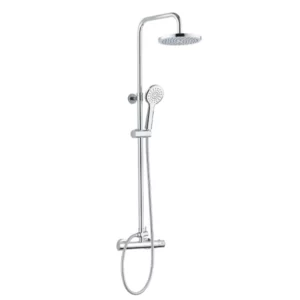 COLONNE DE DOUCHE THERMOSTATIQUE NITE BLANC CARRE