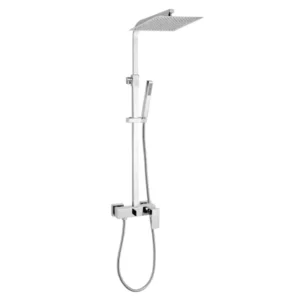 COLONNE DE DOUCHE MITIGEUR BOLD CHROME CARRE