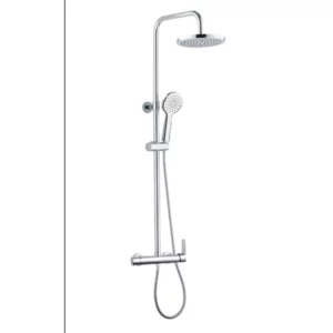 COLONNE DE DOUCHE MITIGEUR NEW PACIFIC CHROME RONDE