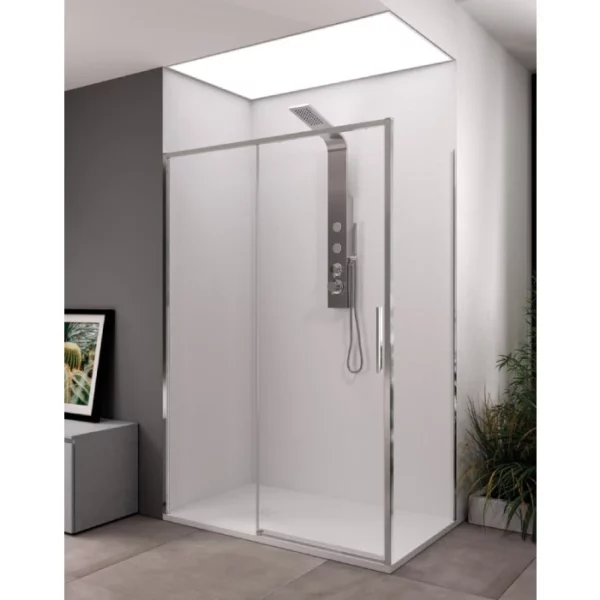 PAROI DE DOUCHE TORCELLO CHROME PLUS