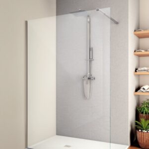 PAROI DE DOUCHE FILICUDI WALL CHROME