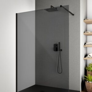 PAROI DE DOUCHE FILICUDI WALL TOTAL NOIR