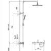 COLONNE DE DOUCHE THERMOSTATIQUE GALA – Image 7