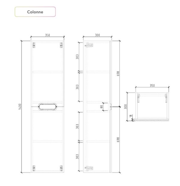COLONNE DE RANGEMENT HIPSTER – Image 6