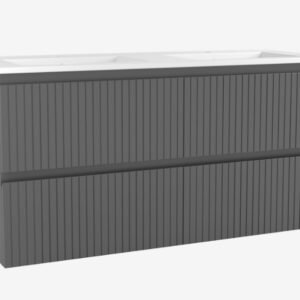 MEUBLE DE SALLE DE BAIN DOUBLE VASQUE GAROS