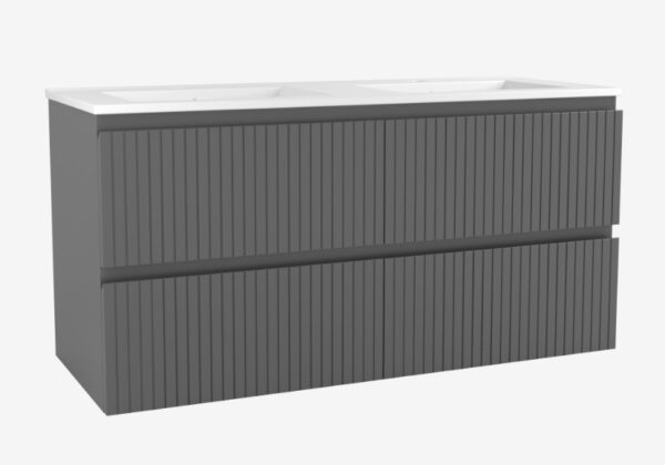 MEUBLE DE SALLE DE BAIN DOUBLE VASQUE GAROS