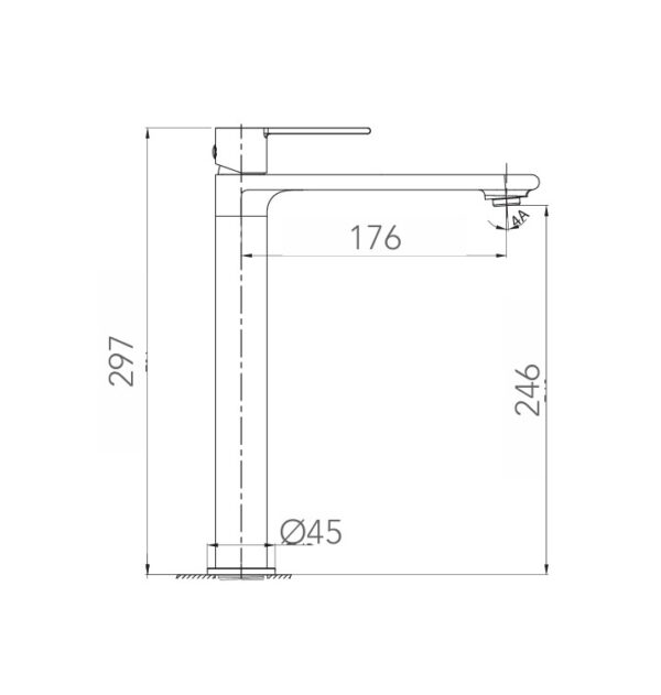 MITIGEUR HAUT FIGARO MANETTE STANDARD – Image 8